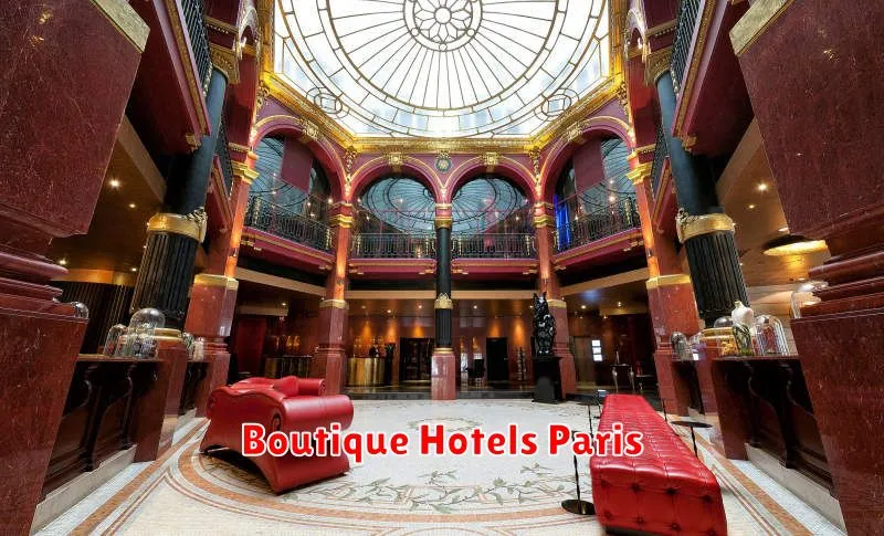 Boutique Hotels Paris