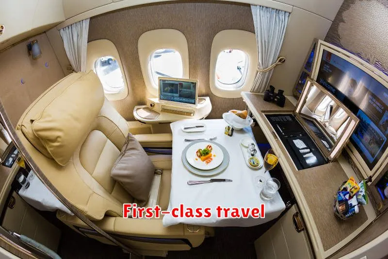 First-class travel